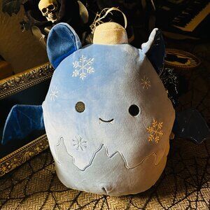 16" BLAINE THE BAT ORNAMENT - 2025 Edition! BRAND NEW! SQUISHMALLOWS HOLIDAYS